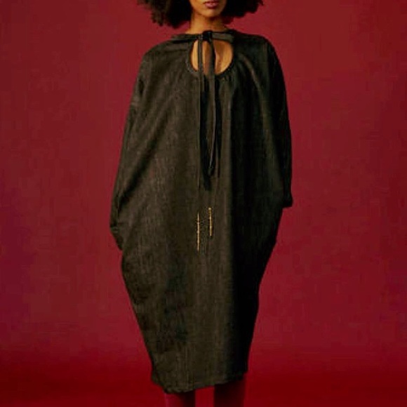 Need Supply Dresses & Skirts - Desirée Klein Oversized Avant Garde Denim Dress
